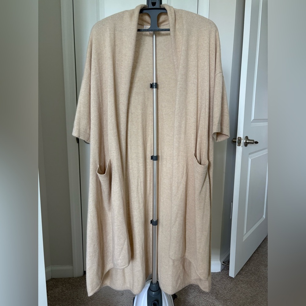 Classic Tan Women’s Cashmere Cardigan